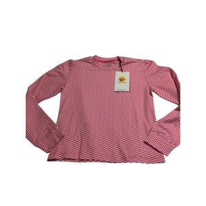 Marie Birdie Girls Long Sleeve Geometric Pattern Pink Top Size 5 L (size  guide)